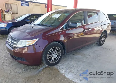 2012 Honda Odyssey Ex-L from USA, damaged, VIN 5FNRL5H6XCB136789